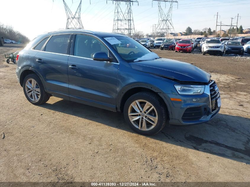 2016 Audi Q3 2.0T Premium Plus VIN: WA1EFCFS6GR016606 Lot: 41139393