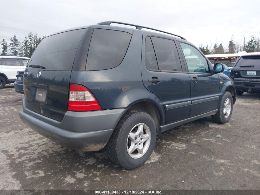 1999 Mercedes-Benz Ml 320 VIN: 4JGAB54E0XA115909 Lot: 41139433