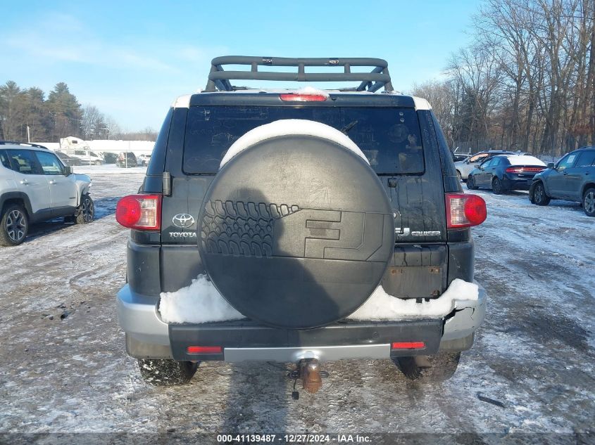 2007 Toyota Fj Cruiser VIN: JTEBU11F070097082 Lot: 41139487