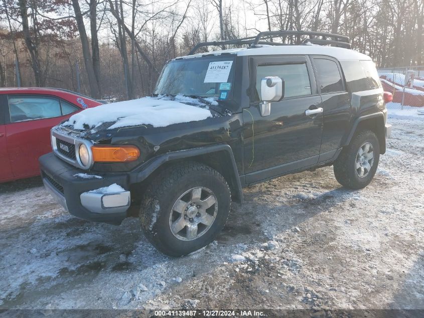 2007 Toyota Fj Cruiser VIN: JTEBU11F070097082 Lot: 41139487