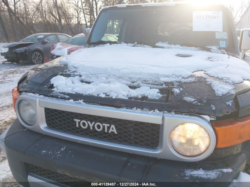 2007 Toyota Fj Cruiser VIN: JTEBU11F070097082 Lot: 41139487