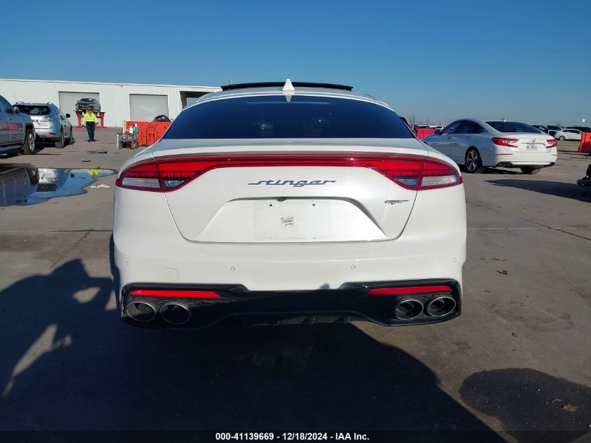 2022 Kia Stinger Gt1 VIN: KNAE45LC8N6111037 Lot: 41139669