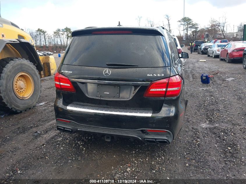 2017 Mercedes-Benz Amg Gls 63 4Matic VIN: 4JGDF7FEXHA863966 Lot: 41139718