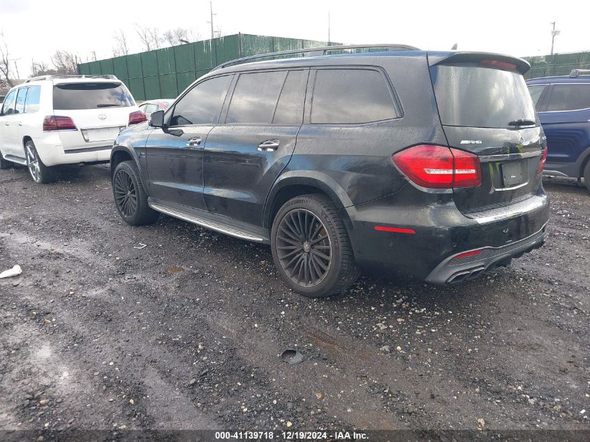 2017 Mercedes-Benz Amg Gls 63 4Matic VIN: 4JGDF7FEXHA863966 Lot: 41139718