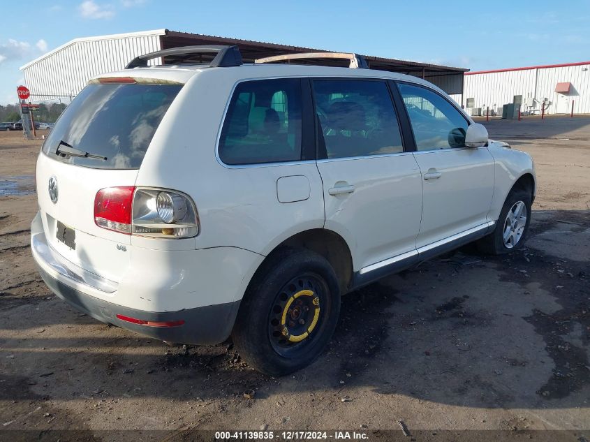 2005 Volkswagen Touareg V6 VIN: WVGZG77L15D022712 Lot: 41139835