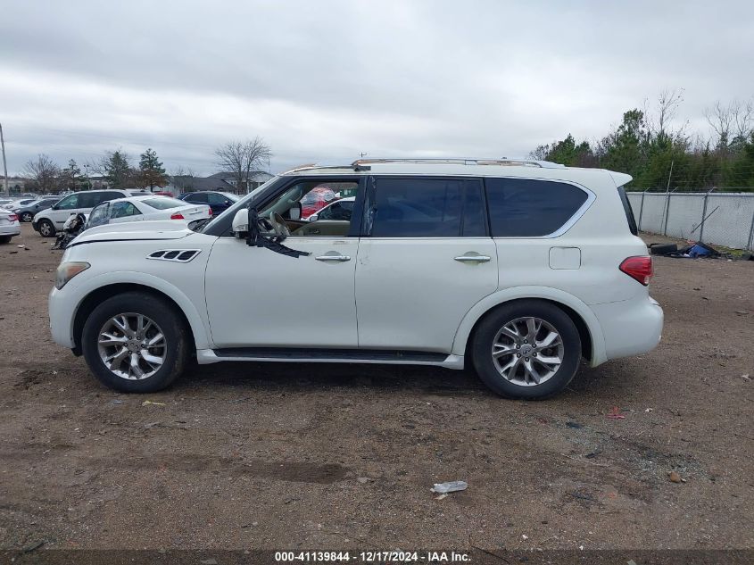 2012 Infiniti Qx56 8-Passenger VIN: JN8AZ2ND2C9715934 Lot: 41139844