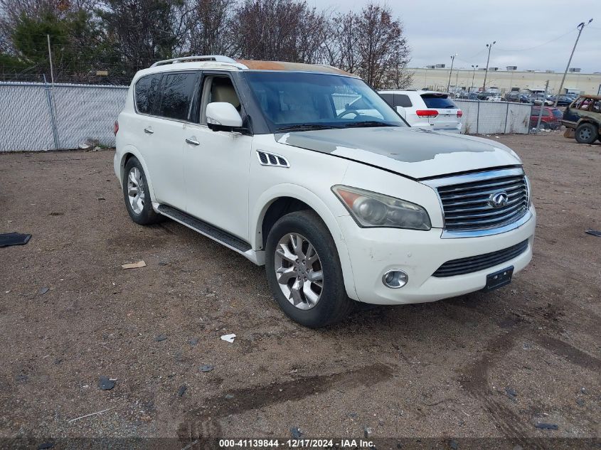 2012 Infiniti Qx56 8-Passenger VIN: JN8AZ2ND2C9715934 Lot: 41139844