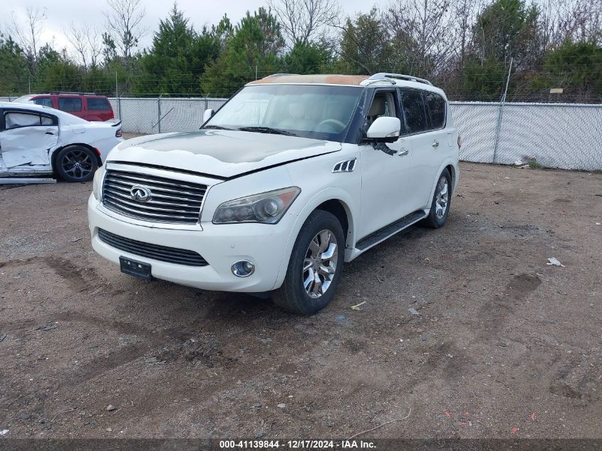 2012 Infiniti Qx56 8-Passenger VIN: JN8AZ2ND2C9715934 Lot: 41139844