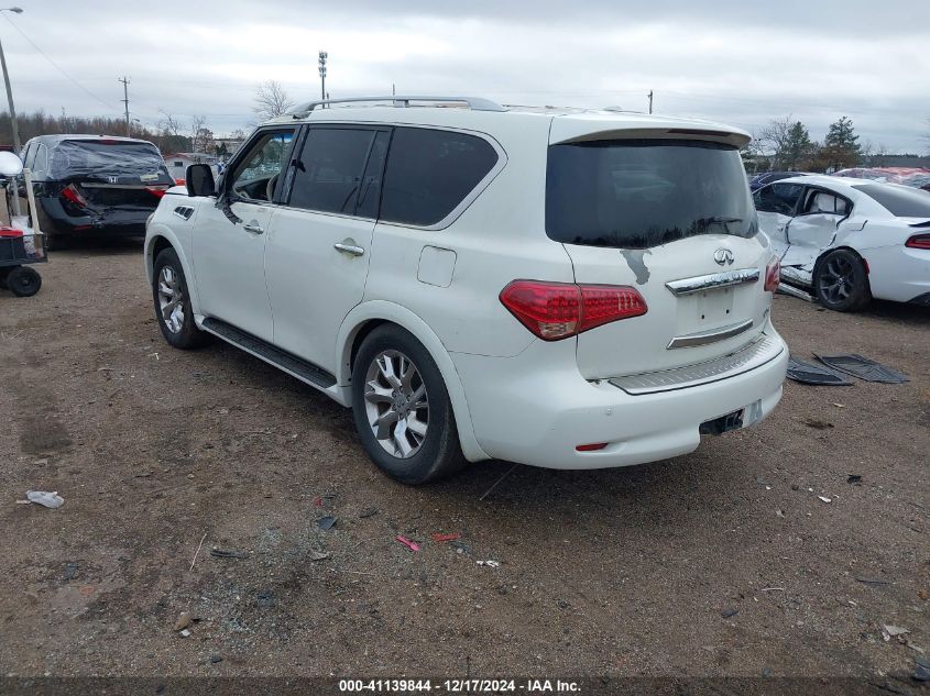 2012 Infiniti Qx56 8-Passenger VIN: JN8AZ2ND2C9715934 Lot: 41139844