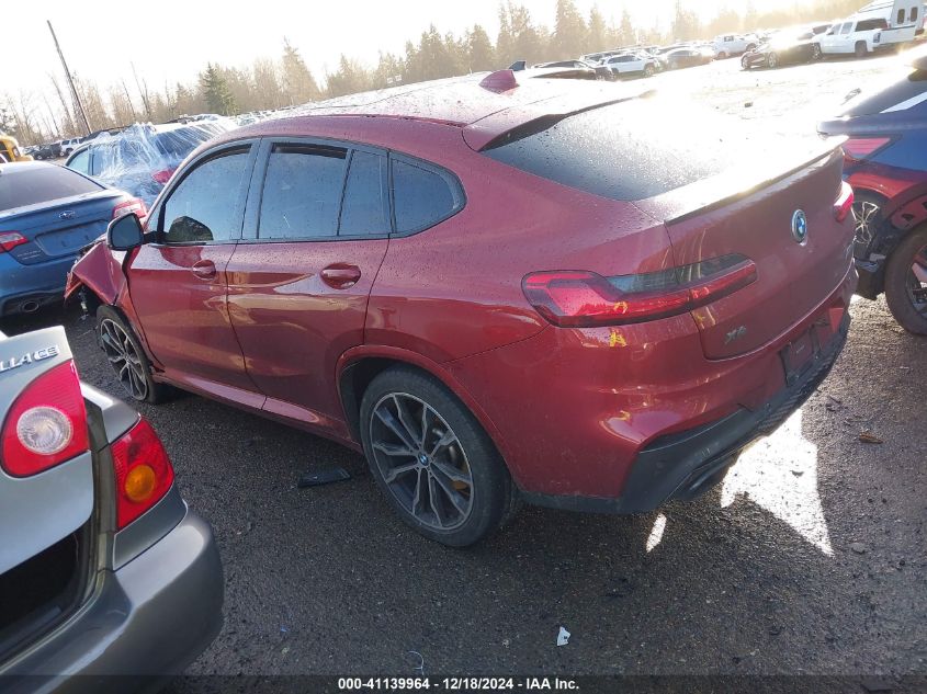 2019 BMW X4 M40I VIN: 5UXUJ5C51KLJ62996 Lot: 41139964