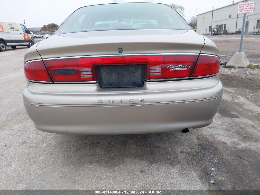 2002 Buick Century Custom VIN: 2G4WS52J621189862 Lot: 41140004