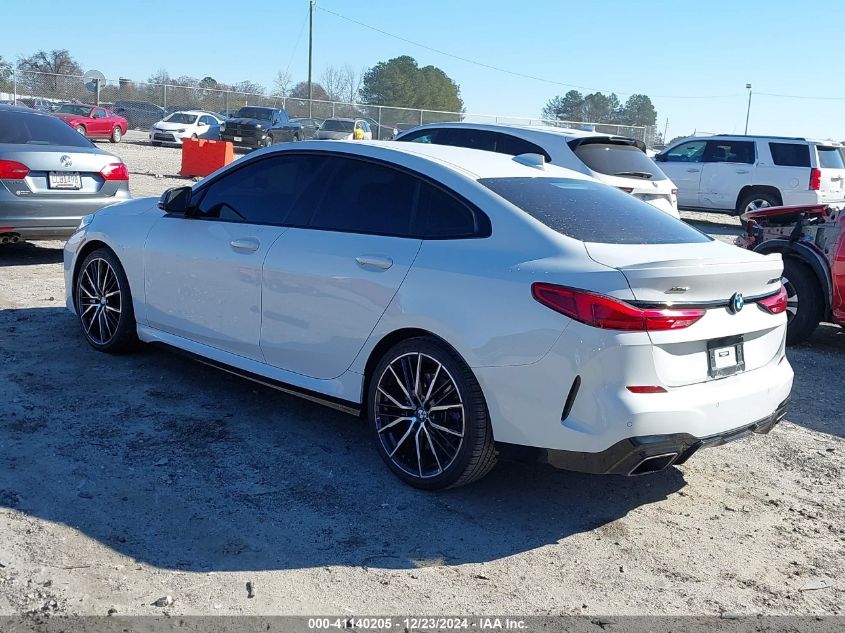 2021 BMW M235I Gran Coupe xDrive VIN: WBA13AL06M7G61056 Lot: 41140205