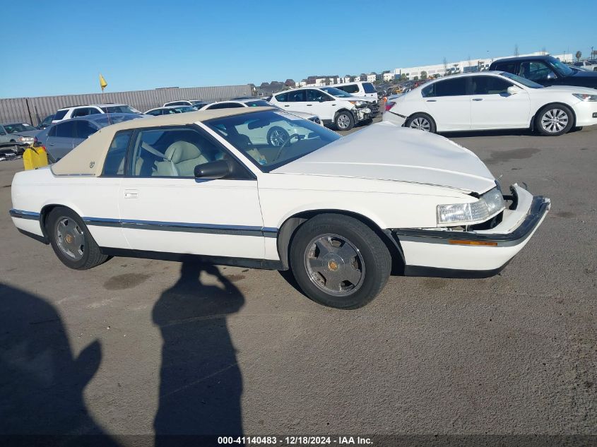 1992 Cadillac Eldorado VIN: 1G6EL13B4NU630087 Lot: 41140483