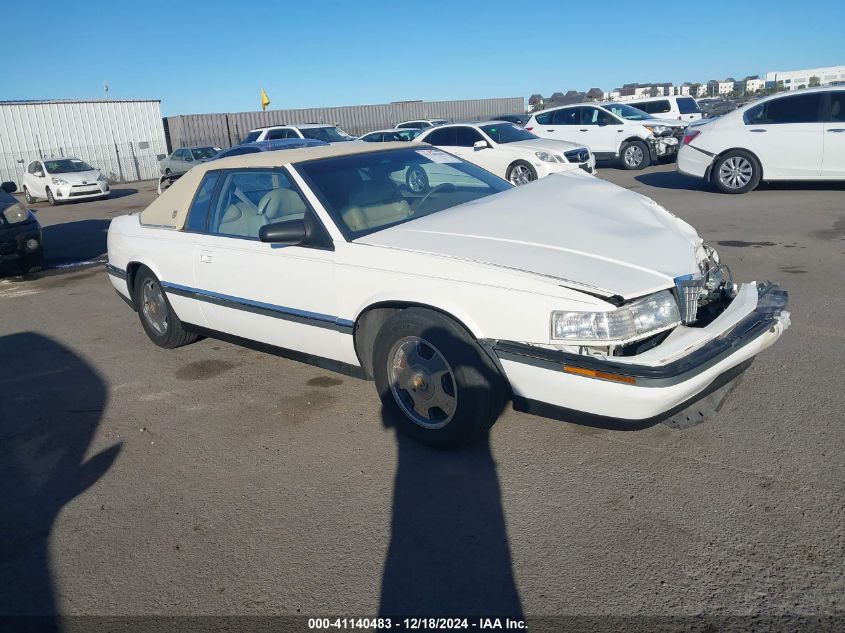 1992 Cadillac Eldorado VIN: 1G6EL13B4NU630087 Lot: 41140483