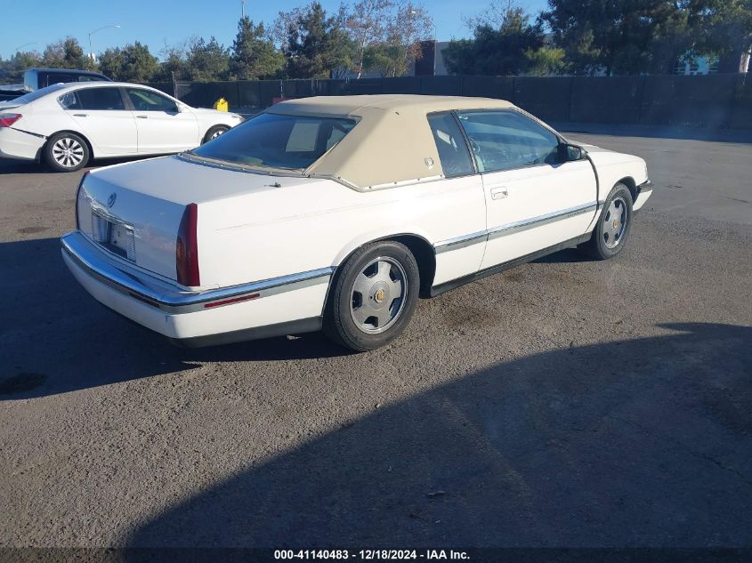 1992 Cadillac Eldorado VIN: 1G6EL13B4NU630087 Lot: 41140483