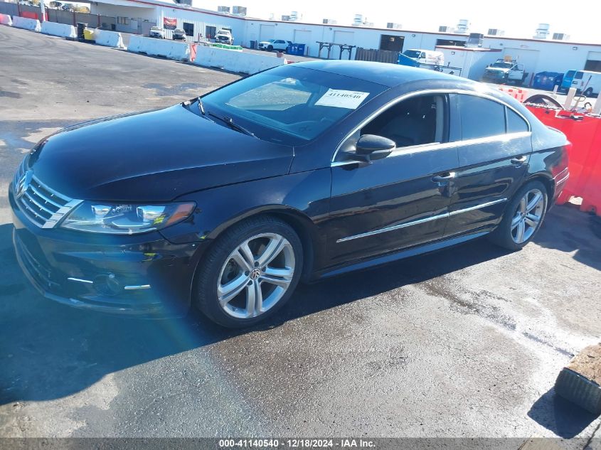 2013 Volkswagen Cc 2.0T R-Line VIN: WVWBN7AN7DE544811 Lot: 41140540