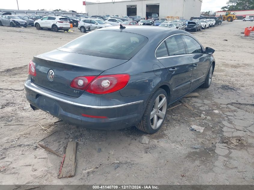 2012 Volkswagen Cc Lux Limited VIN: WVWHN7AN4CE533516 Lot: 41140709