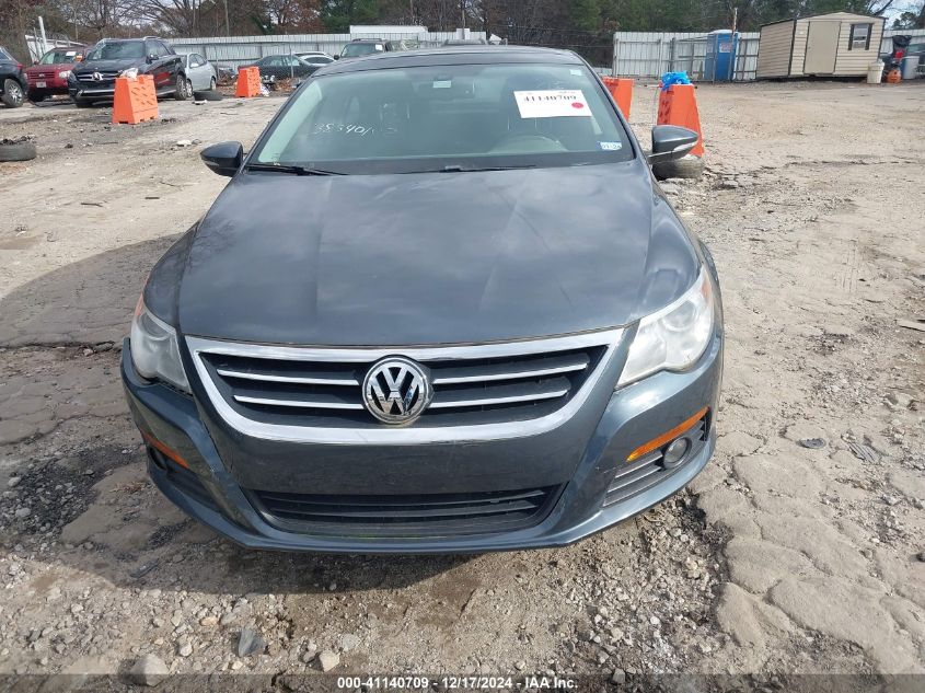 2012 Volkswagen Cc Lux Limited VIN: WVWHN7AN4CE533516 Lot: 41140709