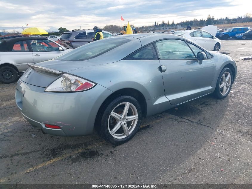 2008 Mitsubishi Eclipse Gs VIN: 4A3AK24F28E037779 Lot: 41140895