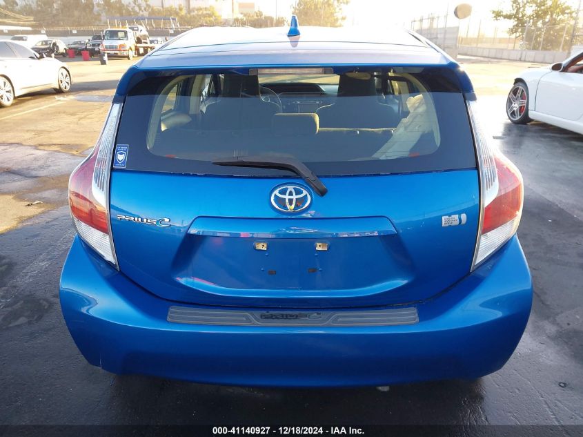 2015 Toyota Prius C One VIN: JTDKDTB33F1096408 Lot: 41140927