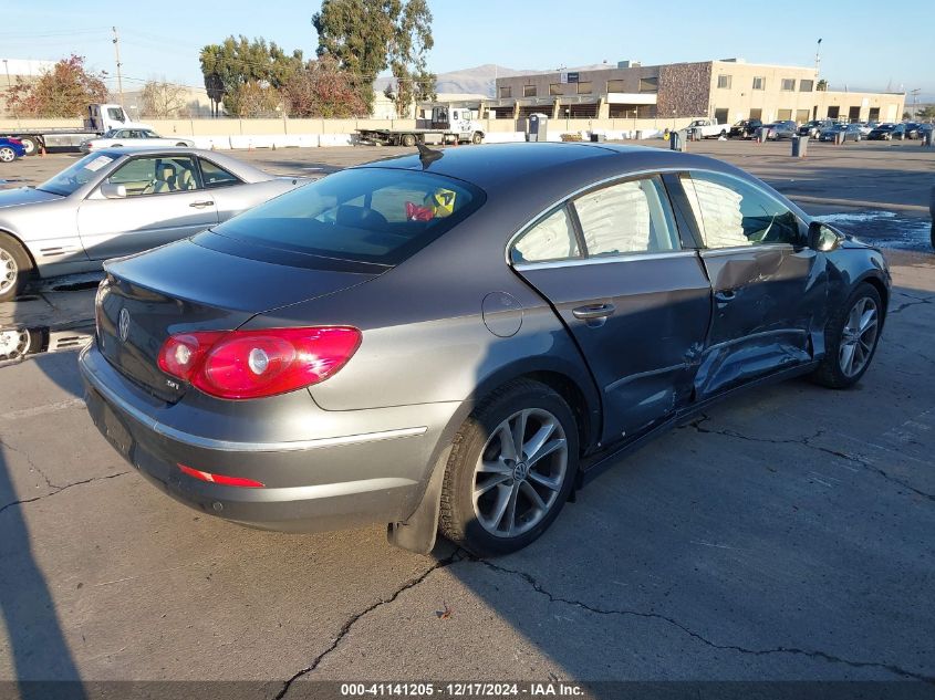 2010 Volkswagen Cc Luxury VIN: WVWHP7AN7AE540578 Lot: 41141205