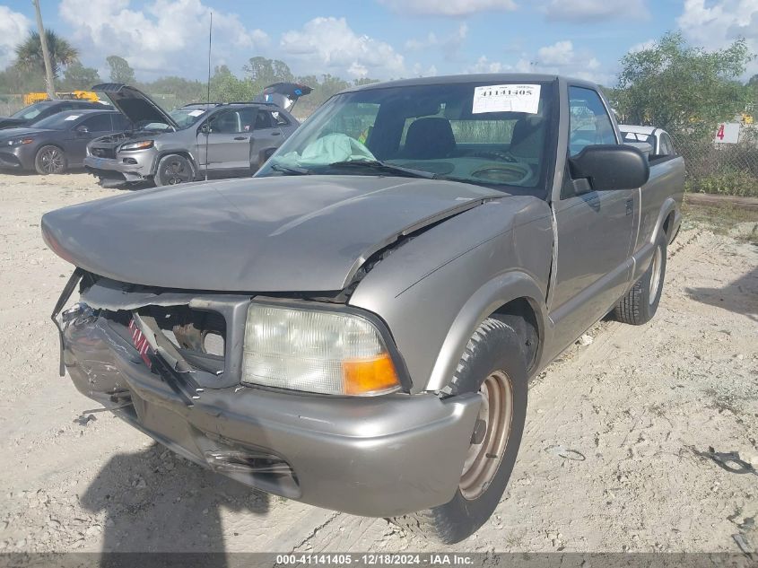 2002 GMC Sonoma Sl VIN: 1GTCS145528205952 Lot: 41141405