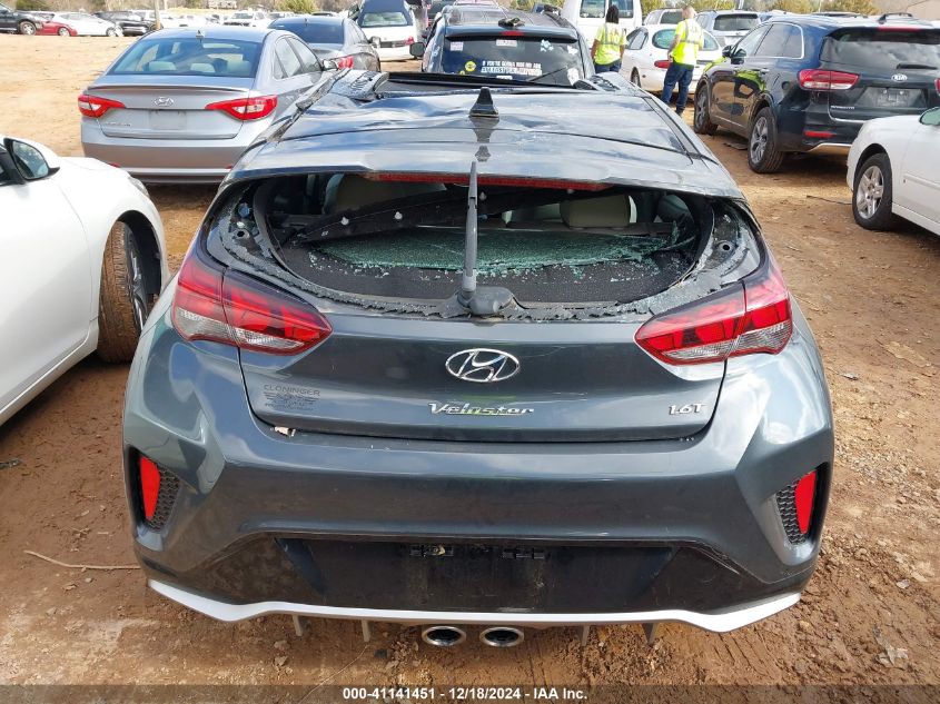 2020 Hyundai Veloster Turbo Ultimate VIN: KMHTH6AB0LU027488 Lot: 41141451