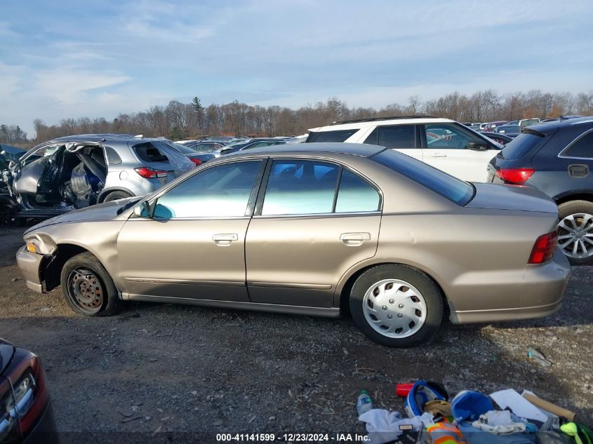 1999 Mitsubishi Galant Es VIN: 4A3AA46G7XE072143 Lot: 41141599