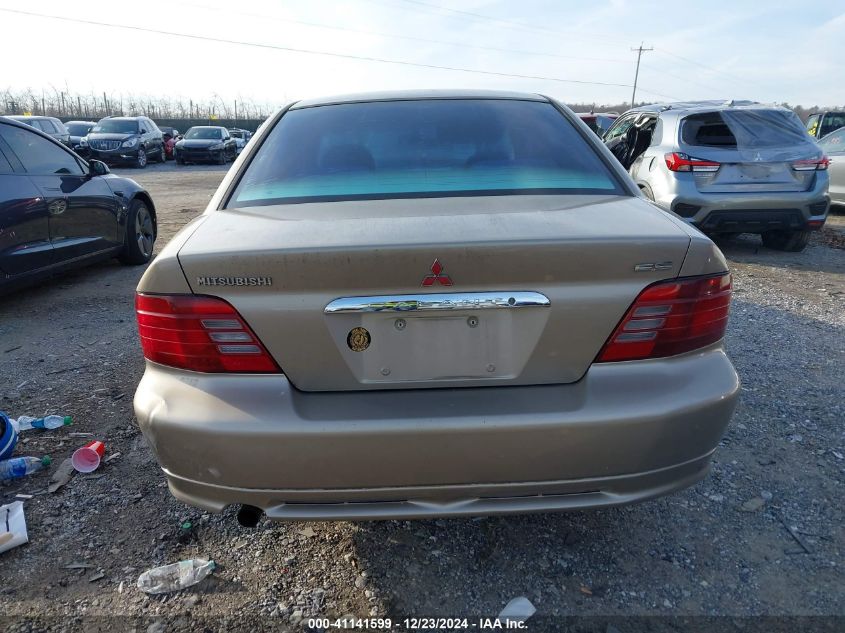 1999 Mitsubishi Galant Es VIN: 4A3AA46G7XE072143 Lot: 41141599