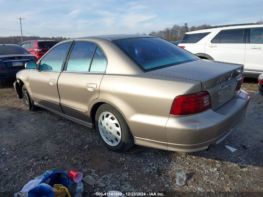 1999 Mitsubishi Galant Es VIN: 4A3AA46G7XE072143 Lot: 41141599