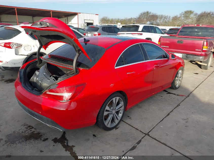 2018 Mercedes-Benz Cla 250 VIN: WDDSJ4EB9JN517315 Lot: 41141615