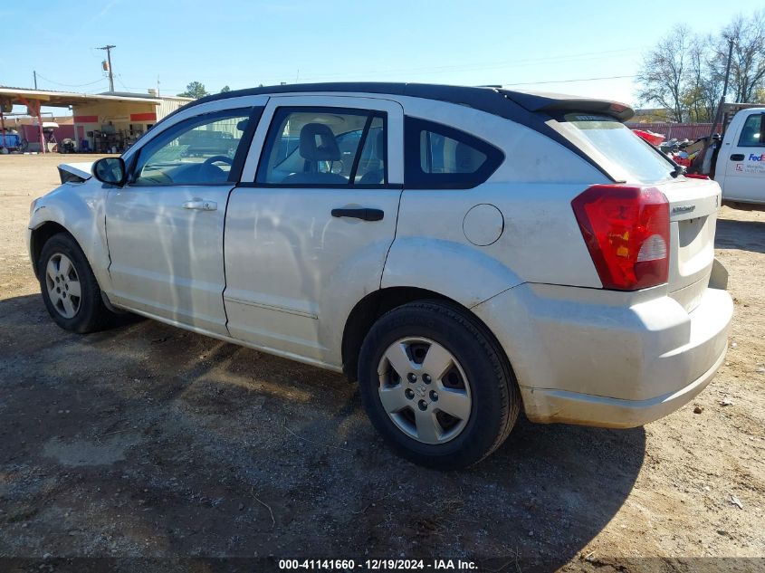 2007 Dodge Caliber VIN: 1B3HB28B07D549443 Lot: 41141660