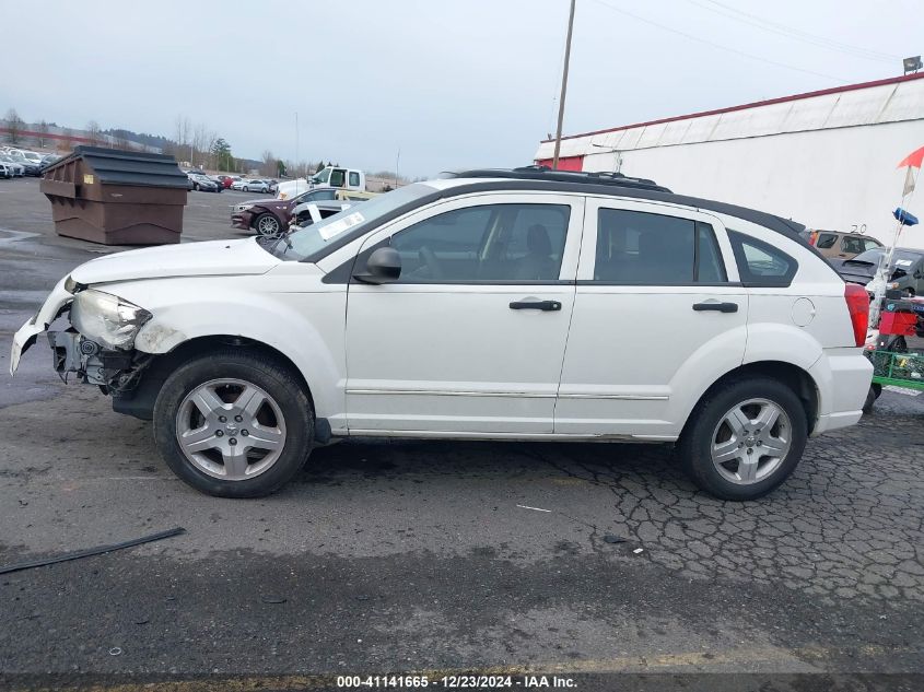 2008 Dodge Caliber Sxt VIN: 1B3HB48B28D695078 Lot: 41141665