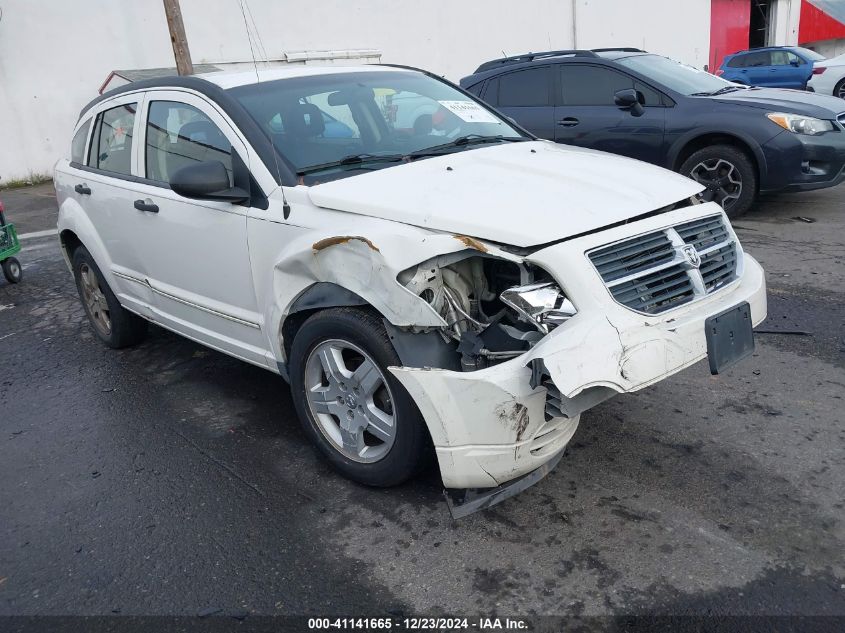 2008 Dodge Caliber Sxt VIN: 1B3HB48B28D695078 Lot: 41141665