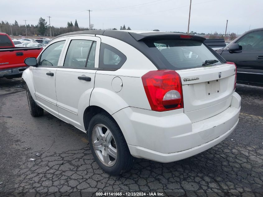 2008 Dodge Caliber Sxt VIN: 1B3HB48B28D695078 Lot: 41141665