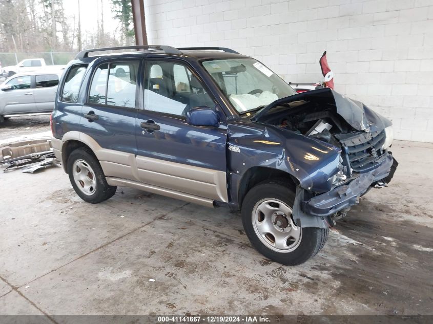 2001 Suzuki Grand Vitara Jlx/Jlx+/Limited VIN: JS3TD62V614152194 Lot: 41141667