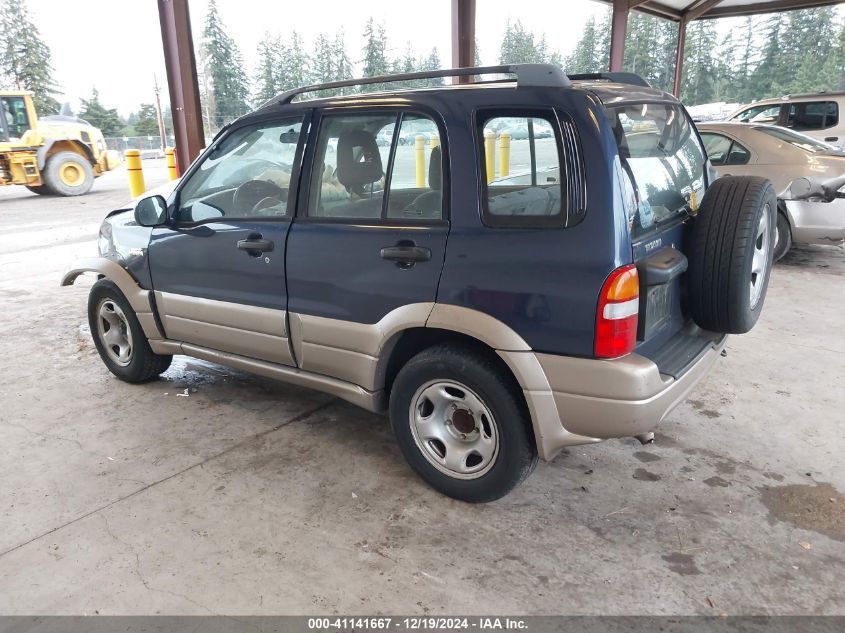 2001 Suzuki Grand Vitara Jlx/Jlx+/Limited VIN: JS3TD62V614152194 Lot: 41141667