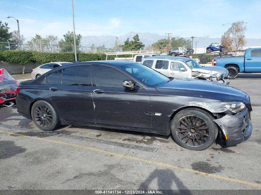 2015 BMW 750I I VIN: WBAYA8C59FD825460 Lot: 41141734