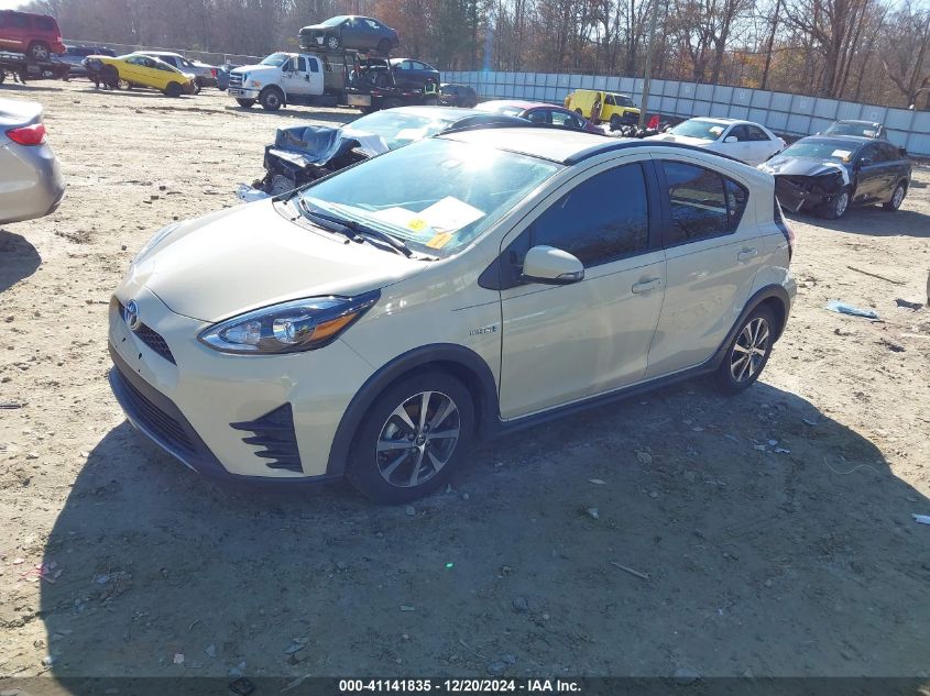 2018 Toyota Prius C Three VIN: JTDKDTB35J1604497 Lot: 41141835