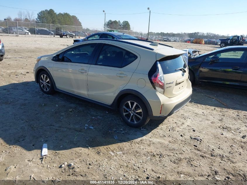 2018 Toyota Prius C Three VIN: JTDKDTB35J1604497 Lot: 41141835