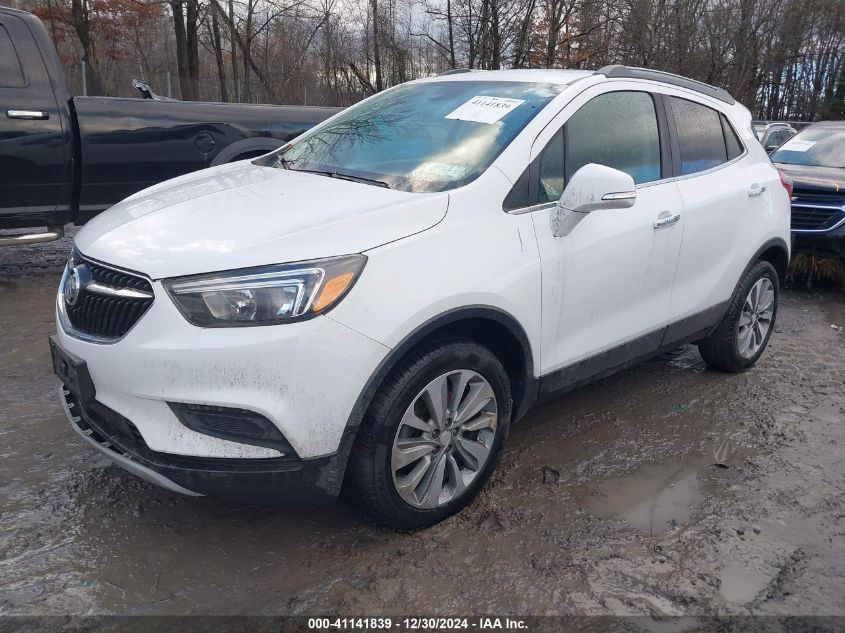 2019 Buick Encore Awd Preferred VIN: KL4CJESB6KB946546 Lot: 41141839