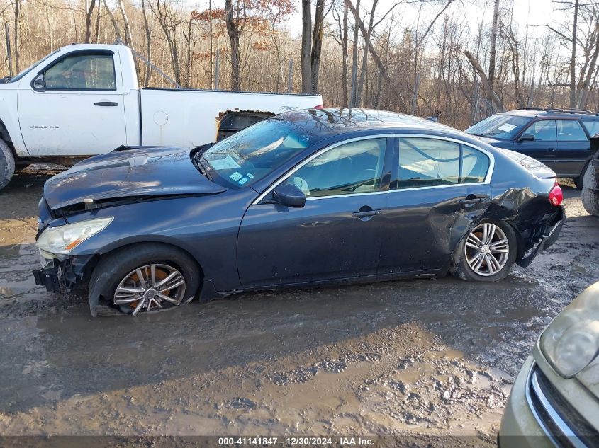 2013 Infiniti G37X VIN: JN1CV6AR8DM759575 Lot: 41141847