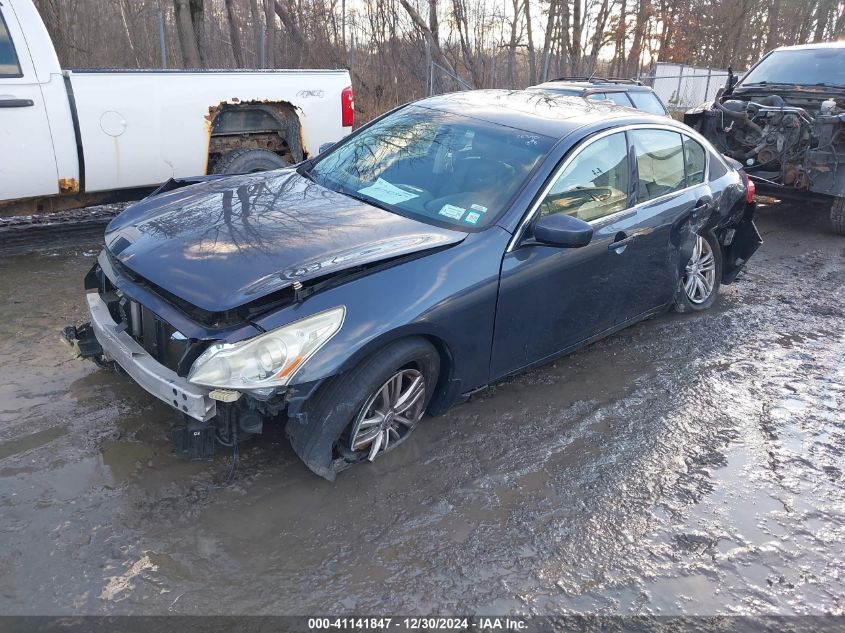 2013 Infiniti G37X VIN: JN1CV6AR8DM759575 Lot: 41141847