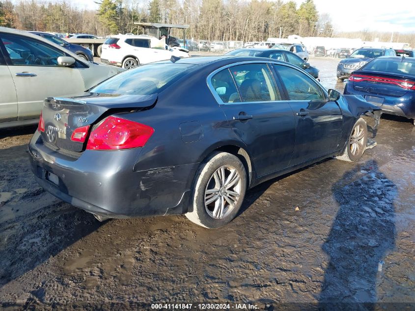 2013 Infiniti G37X VIN: JN1CV6AR8DM759575 Lot: 41141847