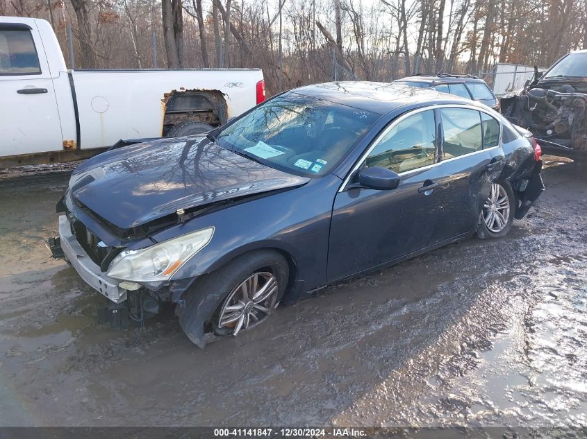 2013 Infiniti G37X VIN: JN1CV6AR8DM759575 Lot: 41141847