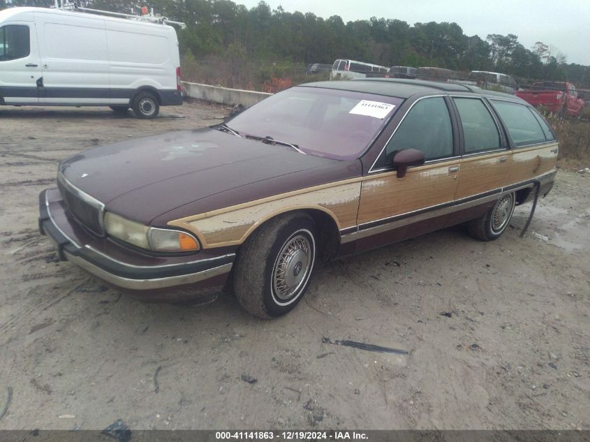 1993 Buick Roadmaster Estate VIN: 1G4BR8373PW406816 Lot: 41141863