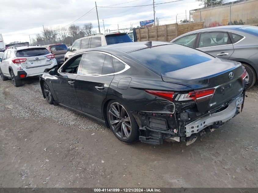 2018 Lexus Ls 500 Base/500 F Sport VIN: JTHB51FF9J5003929 Lot: 41141899