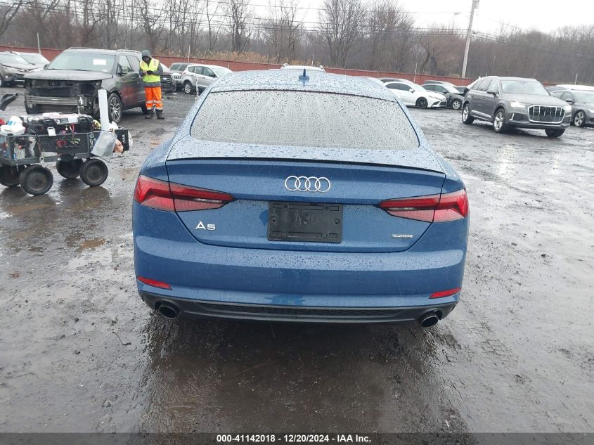 2019 Audi A5 45 Premium VIN: WAUENCF52KA016612 Lot: 41142018