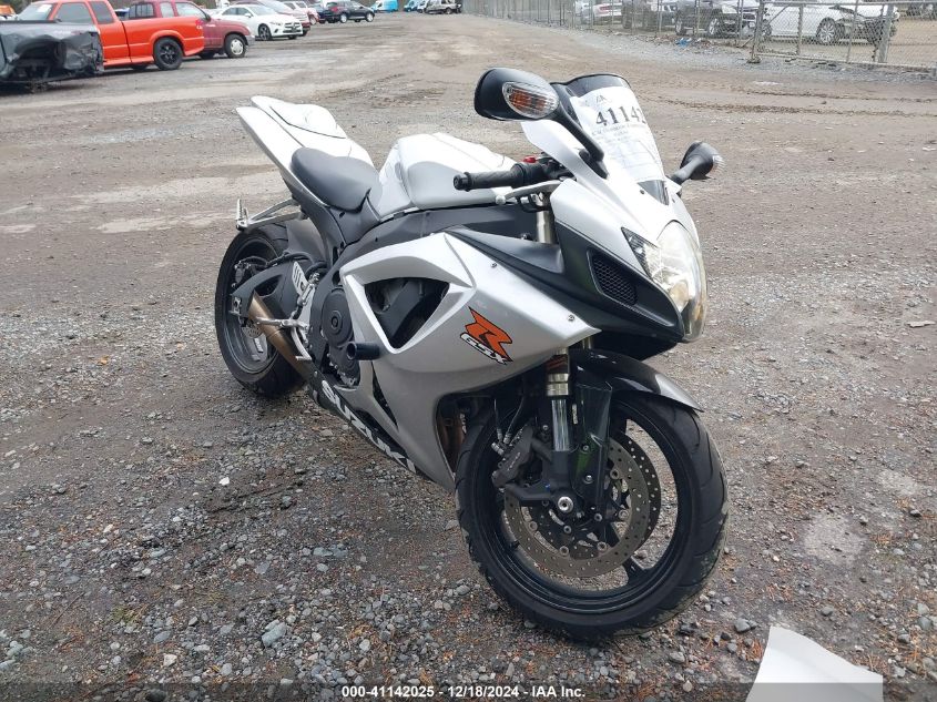 2006 Suzuki Gsx-R600 K6 VIN: JS1GN7DA862103010 Lot: 41142025