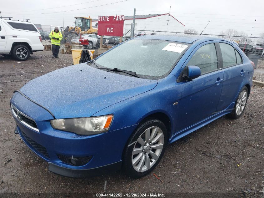 2010 Mitsubishi Lancer Sportback Gts VIN: JA32X8HW3AU004984 Lot: 41142252